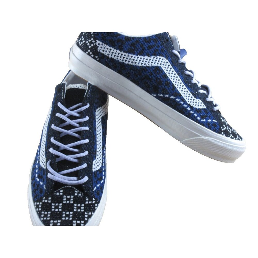 Vans Men's Lx Old Skool 36 Premium Skate shoes Cheetah Navy Blue Sizes NIB - Picture 4 of 7
